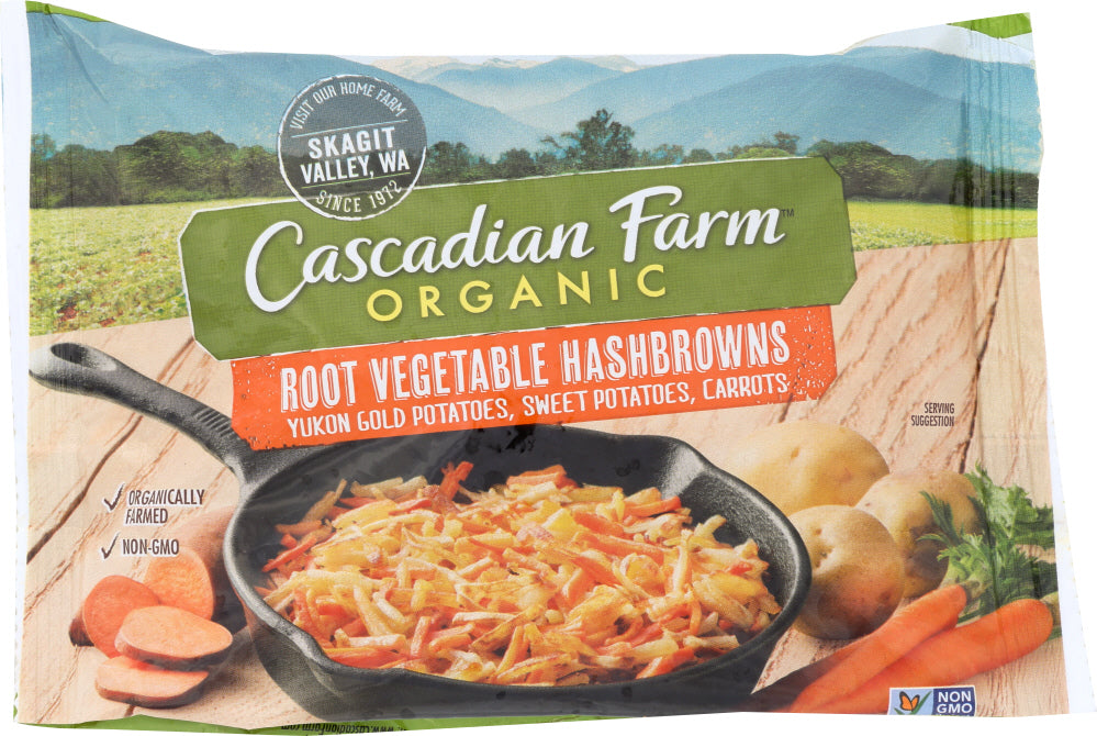 CASCADIAN FARM: Organic Root Vegetable Hashbrowns, 12 oz - Vending Business Solutions