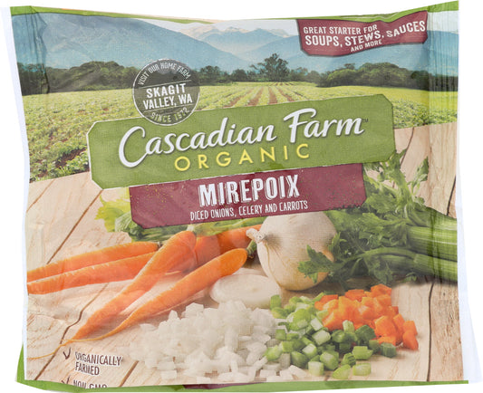 CASCADIAN FARM: Organic Mirepoix Vegetables, 10 oz - Vending Business Solutions