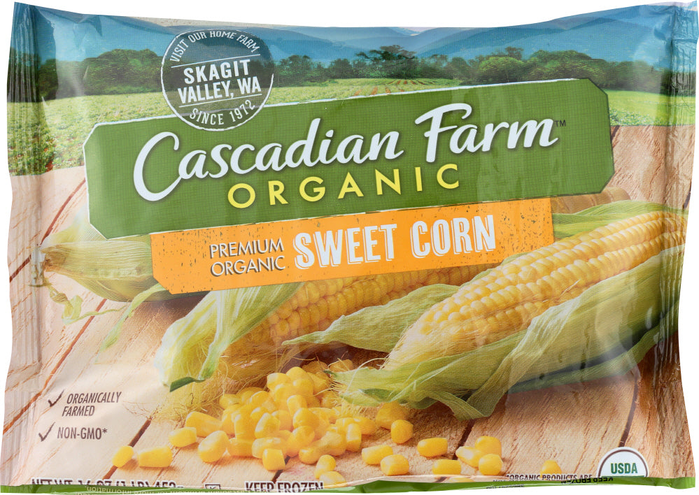 CASCADIAN FARM: Sweet Corn, 16 oz - Vending Business Solutions