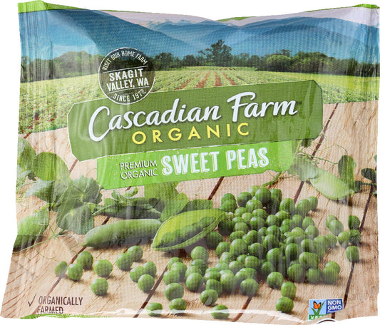 CASCADIAN FARMS: Sweet Peas, 10 oz - Vending Business Solutions