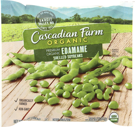CASCADIAN FARMS: Frozen Shelled Edamame, 10 oz - Vending Business Solutions