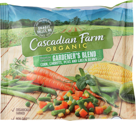 CASCADIAN FARMS: Frozen Gardener's Blend Vegetables, 10 oz - Vending Business Solutions