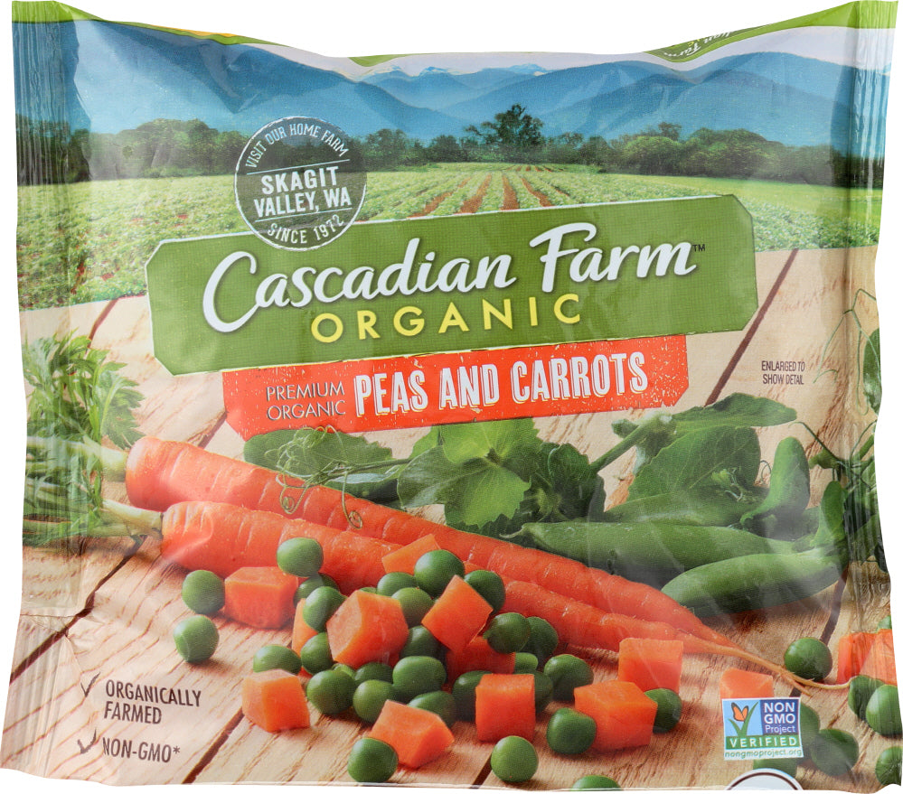 CASCADIAN FARMS: Peas & Carrots, 10 oz - Vending Business Solutions