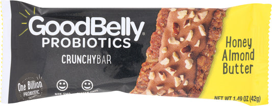 GOODBELLY: PROBIOTICS HONEY ALMOND BUTTER (1.490 OZ) - Vending Business Solutions