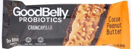 GOODBELLY: Probiotics Cocoa Peanut Butter, 1.49 oz - Vending Business Solutions