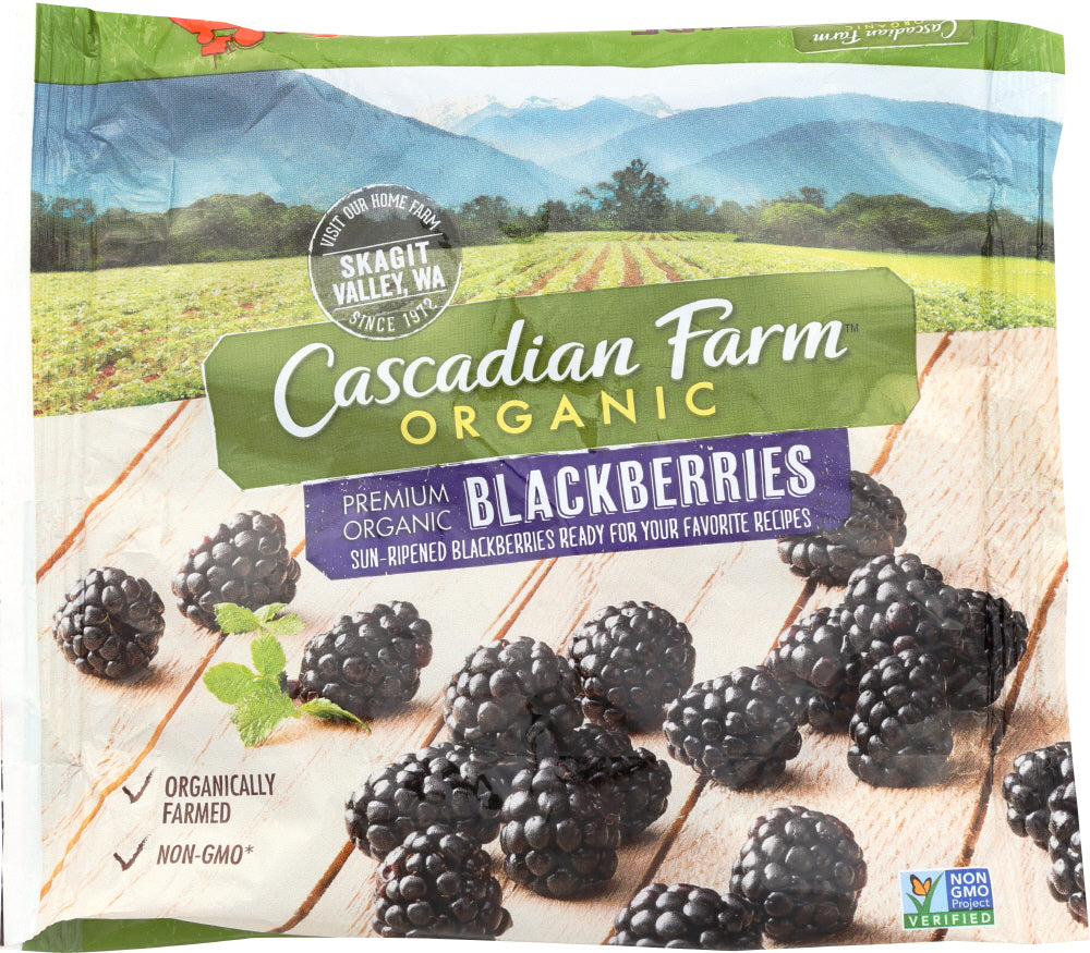 CASCADIAN FARM: Blackberries, 10 oz - Vending Business Solutions