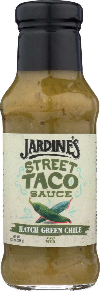 JARDINES: Sauce Taco Street Green Hatch Chile, 10.5 fo - Vending Business Solutions