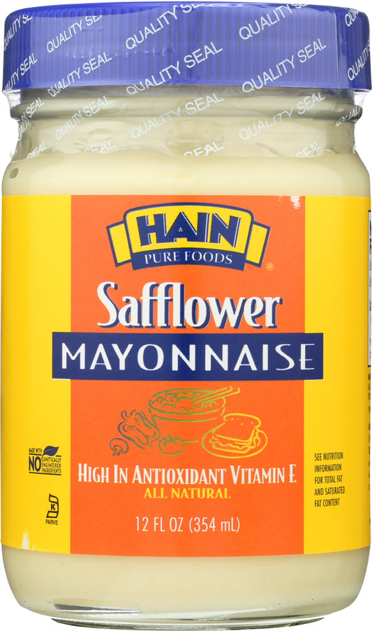 HAIN PURE FOODS: Safflower Mayonnaise, 12 oz - Vending Business Solutions