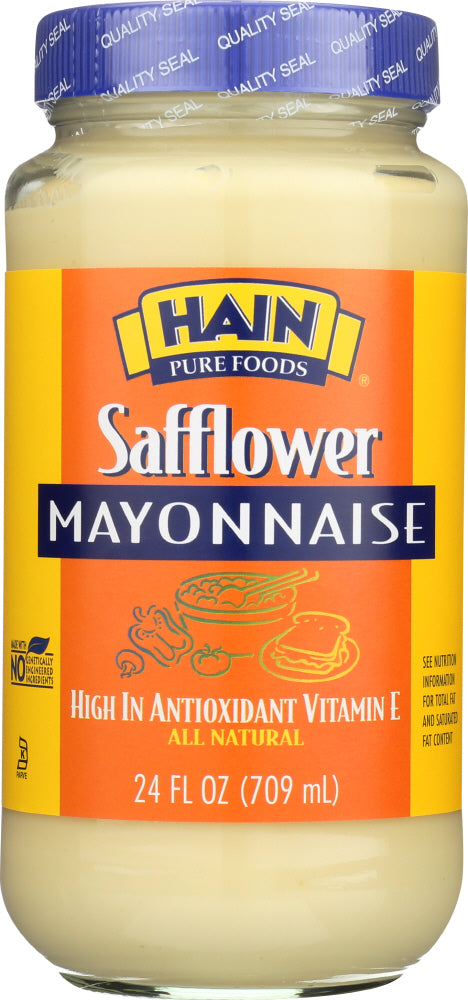 HAIN PURE FOODS: Safflower Mayonnaise, 24 fl oz - Vending Business Solutions