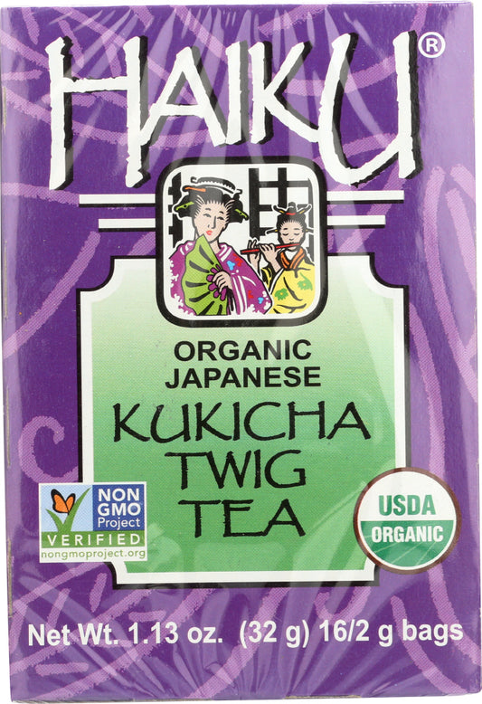 HAIKU: Organic Japanese Kukicha Twig Tea, 16 bg - Vending Business Solutions