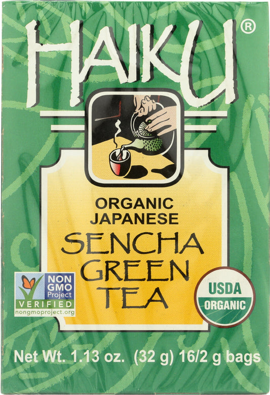 HAIKU: Organic Japanese Sencha Green Tea, 16 bg - Vending Business Solutions