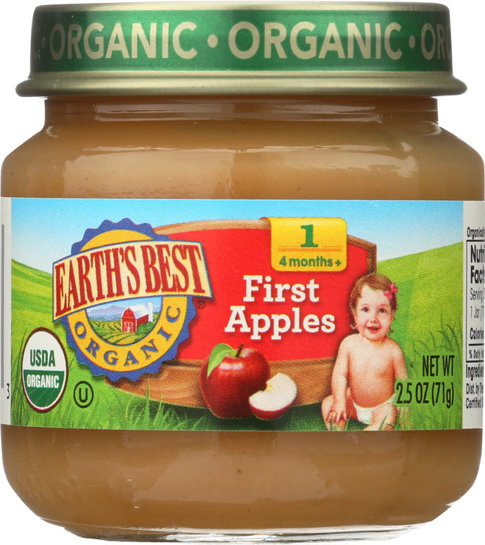 EARTHS BEST: Organic First Apples, 2.5 oz - Vending Business Solutions