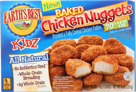 EARTHS BEST: Baked Chicken Nuggets, 8 oz - Vending Business Solutions