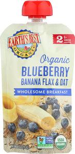 EARTH'S BEST: Organic Wholesome Breakfast Blueberry Banana, 4 oz - Vending Business Solutions
