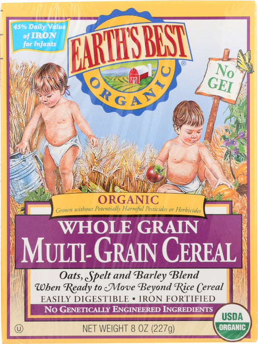 EARTHS BEST: Organic Multi Grain Cereal, 8 oz - Vending Business Solutions