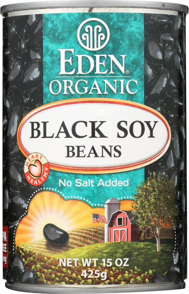 EDEN FOODS: Organic Black Soy Beans, 15 oz - Vending Business Solutions