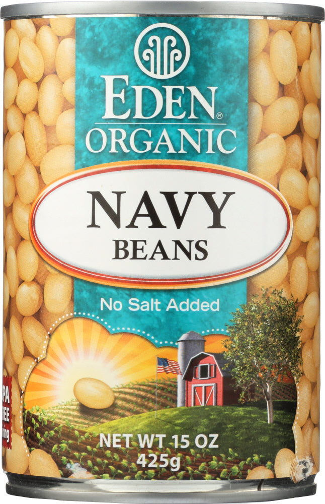 EDEN FOODS: Organic Navy Beans, 15 Oz - Vending Business Solutions