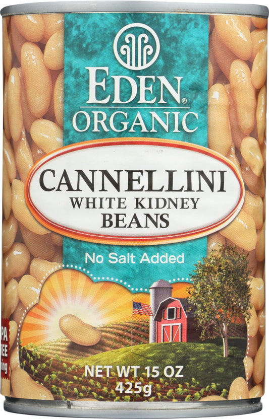 EDEN FOODS: Organic Cannellini White Kidney Beans, 15 oz - Vending Business Solutions