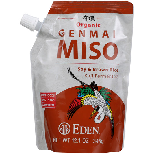 EDEN FOODS: Genmai Miso Soy and Brown Rice Organic, 12.1 oz - Vending Business Solutions