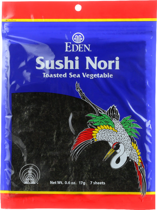 EDEN FOODS: Sushi Nori 7 Sheets, 0.6 oz - Vending Business Solutions