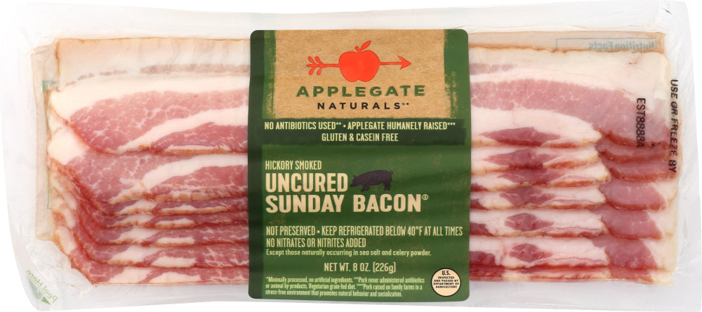 APPLEGATE: Naturals  Uncured Sunday Bacon, 8 oz - Vending Business Solutions