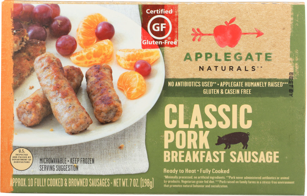 APPLEGATE NATURALS: Classic Pork Breakfast Sausage, 7 oz - Vending Business Solutions