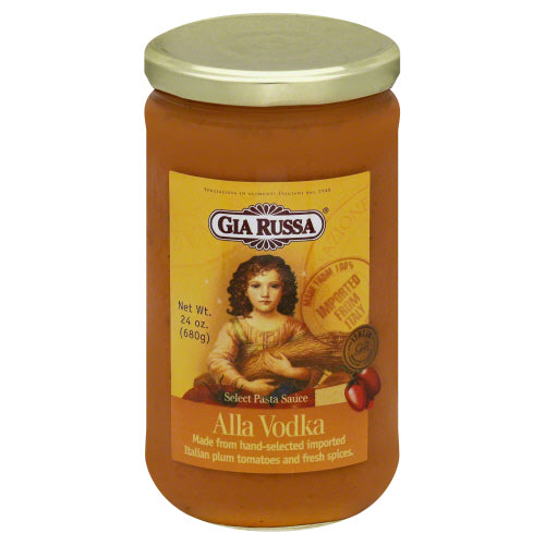 GIA RUSSA: Sauce Alla Vodka, 24 oz - Vending Business Solutions