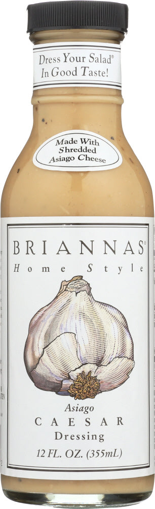 BRIANNAS: Homestyle Asiago Caesar Dressing, 12 oz - Vending Business Solutions