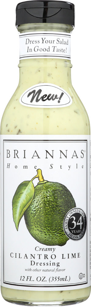 BRIANNAS: Creamy Cilantro Lime Dressing, 12 oz - Vending Business Solutions