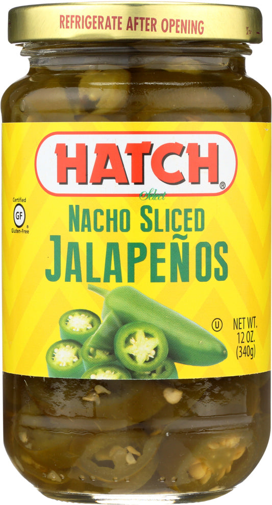 HATCH: Nacho Sliced Jalapenos, 12 oz - Vending Business Solutions