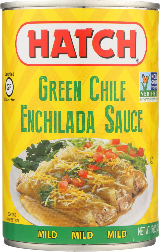 HATCH: Green Chile Enchilada Sauce Mild, 15 oz - Vending Business Solutions