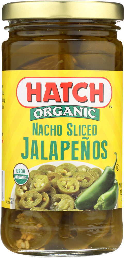 HATCH: Organic Nacho Sliced Jalapenos, 12 oz - Vending Business Solutions