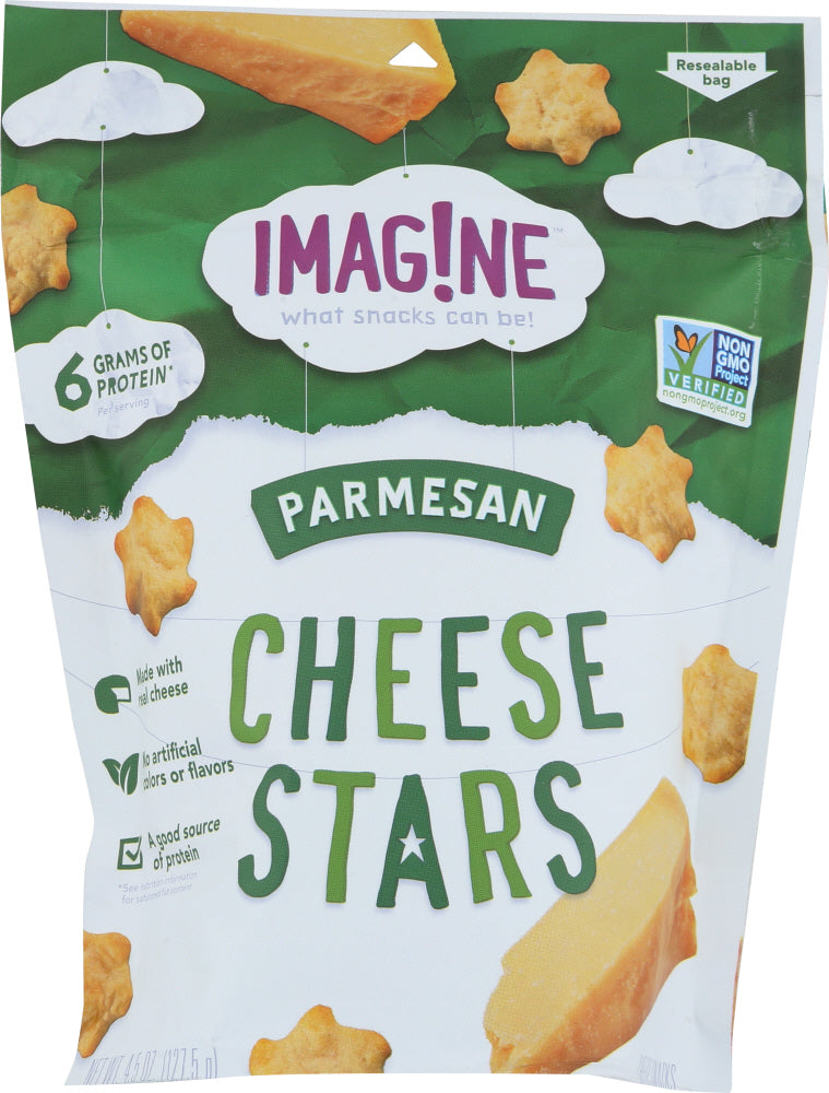 IMAGINE: Parmesan Cheese Stars Crackers, 4.5 oz - Vending Business Solutions