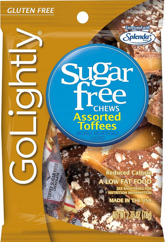 GO LIGHTLY: Candy Toffee Assorted, 2.75 oz - Vending Business Solutions