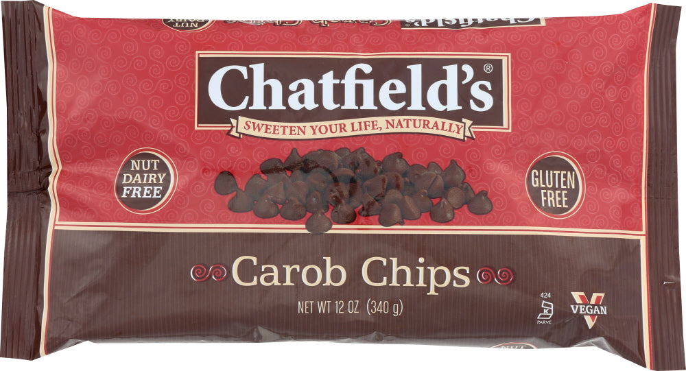 CHATFIELDS: Gluten Free Carob Chips, 12 oz - Vending Business Solutions
