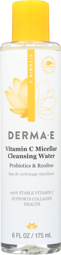 DERMA E: Vitamin C Micellar Water, 6 oz - Vending Business Solutions