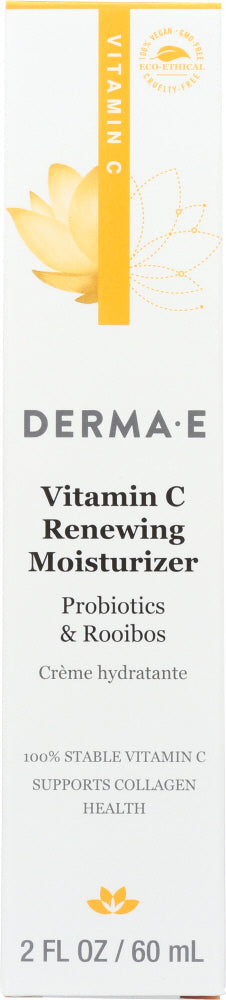 DERMA E: Vitamin C Renewing Moisturizer, 2 oz - Vending Business Solutions