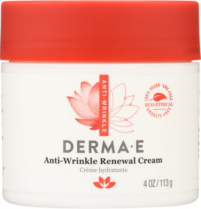 DERMA E: Anti-Wrinkle Vitamin A Retinyl Palmitate Creme, 4 oz - Vending Business Solutions