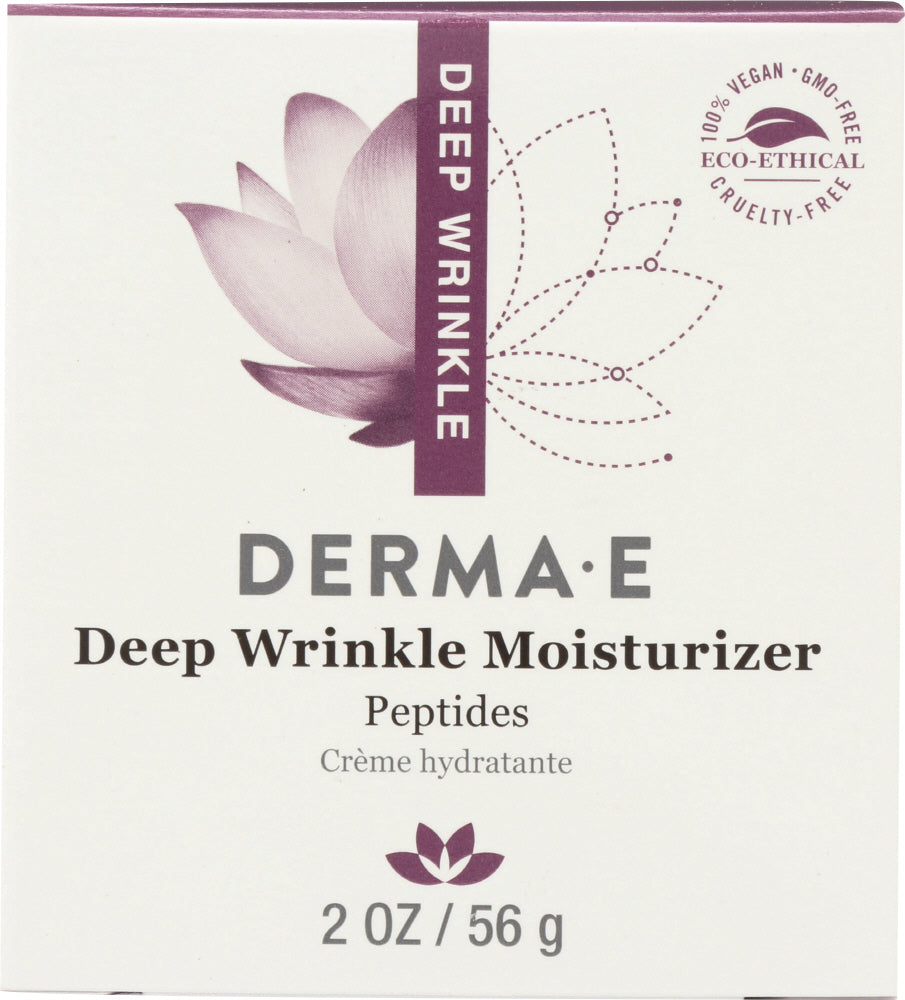 DERMA E: Deep Wrinkle Peptide Moisturizer, 2 oz - Vending Business Solutions