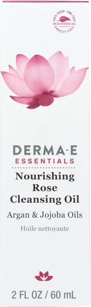 DERMA E: Nourishing Rose Cleansing Oil, 2 oz - Vending Business Solutions