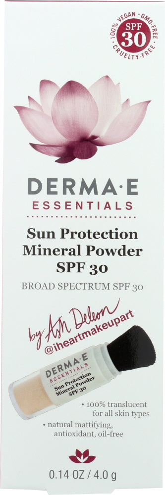 DERMA E: Sun Protect Mineral Powder, 0.14 oz - Vending Business Solutions