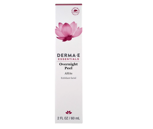 DERMA E: Overnight Peel Fragrance Free, 2 oz - Vending Business Solutions