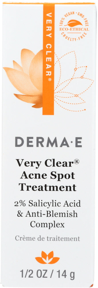 DERMA E: Very Clear Spot Treatment Anti-Blemish Complex, .5 oz - Vending Business Solutions