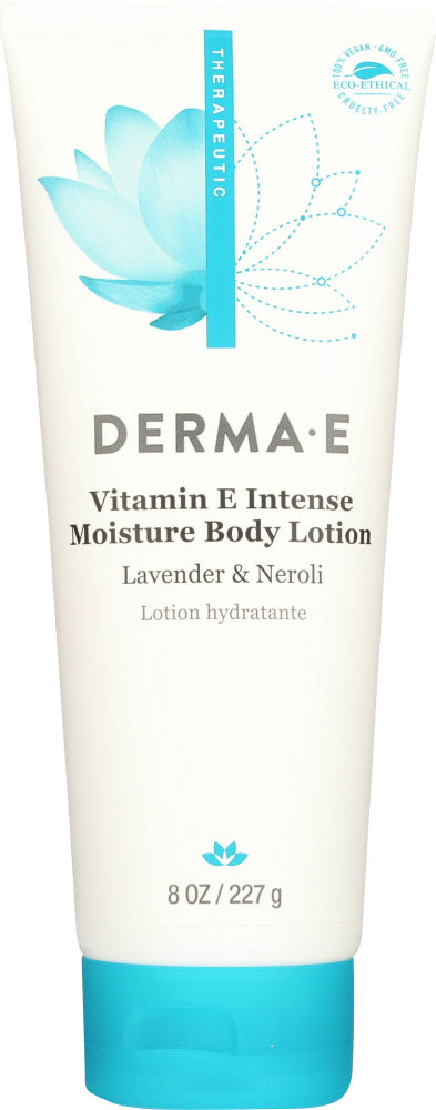 DERMA E: Vitamin E Intensive Therapy Body Lotion Naturally Scented, 8 oz - Vending Business Solutions