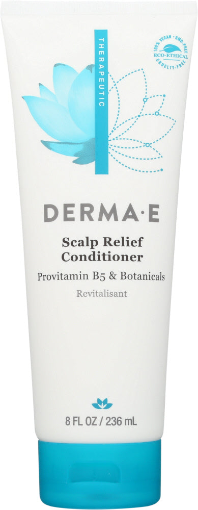 DERMA E: Scalp Relief Conditioner with Therapeutic Psorzema Herbal Blend, 8 oz - Vending Business Solutions