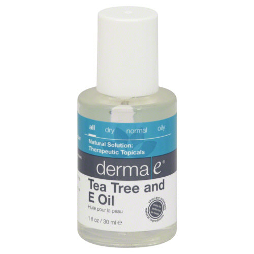 DERMA E: Oil Tea Tree & E, 1 oz - Vending Business Solutions