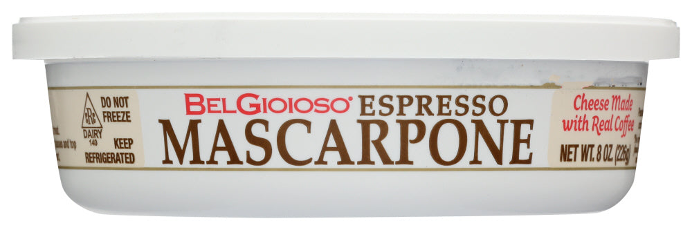 BELGIOIOSO: Tiramisu Mascarpone Cheese, 8 oz - Vending Business Solutions
