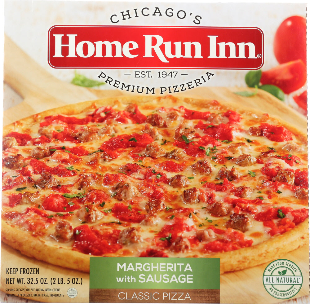 HOME RUN INN: Margherita with Sausage Classic Pizza, 32.5 oz - Vending Business Solutions