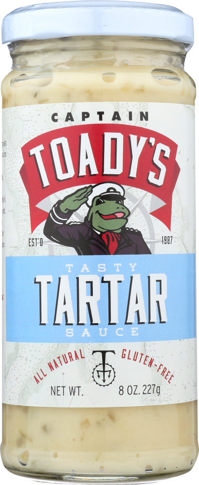 CAPTAIN TOADYS: Tasty Tartar Sauce, 8 oz - Vending Business Solutions