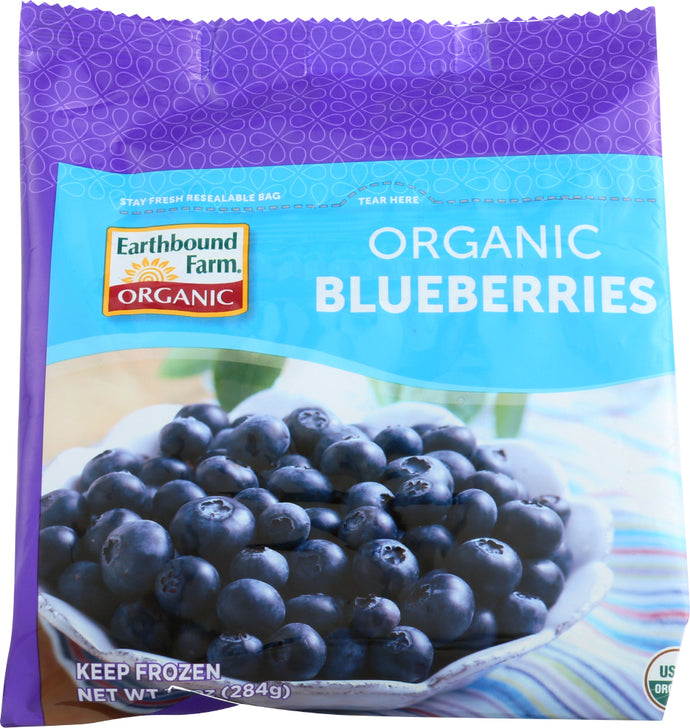 EARTHBOUND FARM: Frozen Organic Blueberries, 10 oz - Vending Business Solutions